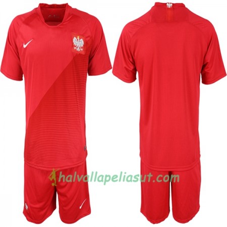 Jalkapallo Pelipaidat Puola Lasten World Cup 2018 Vieraspaita